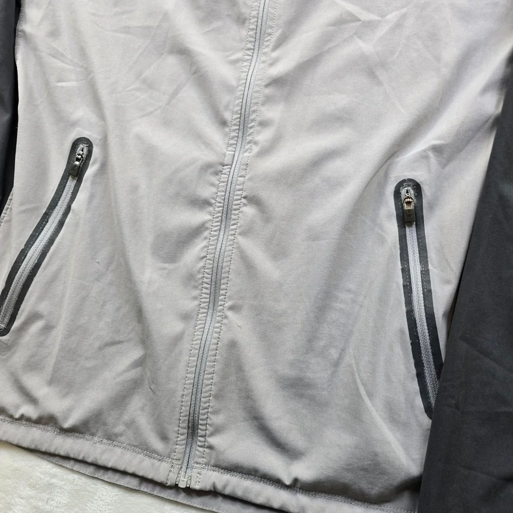 The North Face Flight Series Windbreaker‎ Mens Medium Gray Black Vintage